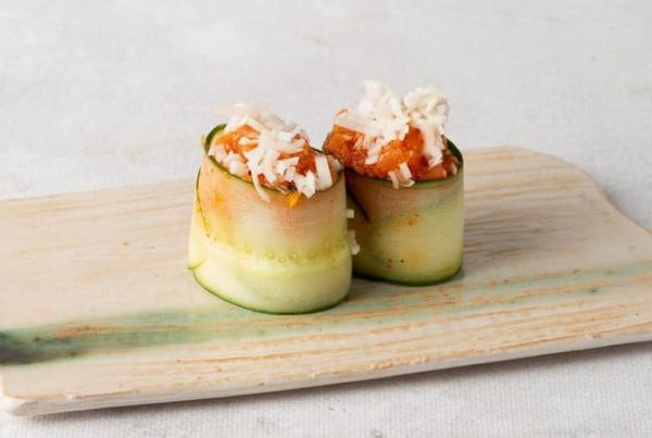 Gunkan Wegan Tuńczyk Tatar