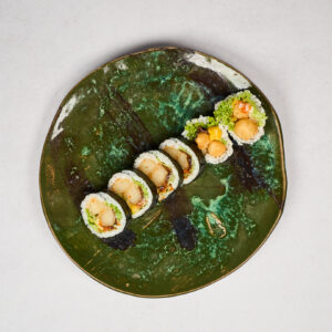 Futomaki Wegan Krewetki w Panko z Mango