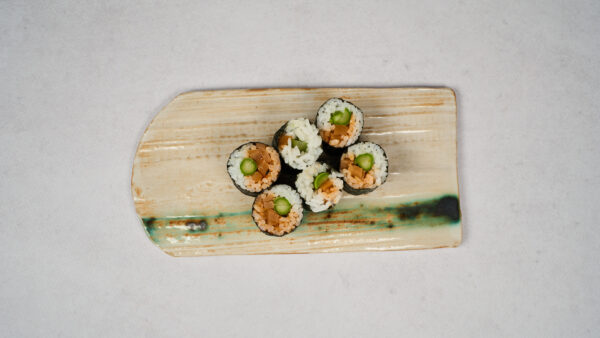 Hosomaki Wegan Tatar z Tuńczyka ze Szparagami