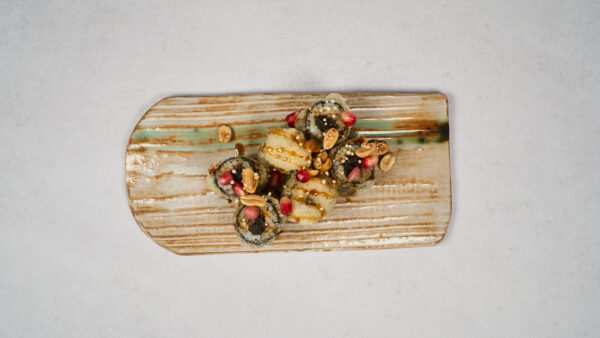 Hosomaki Wegan Unagi w Tempurze